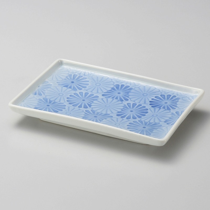 金正陶器 菊紋 8.0長角皿 1個(ご注文単位1個)【直送品】