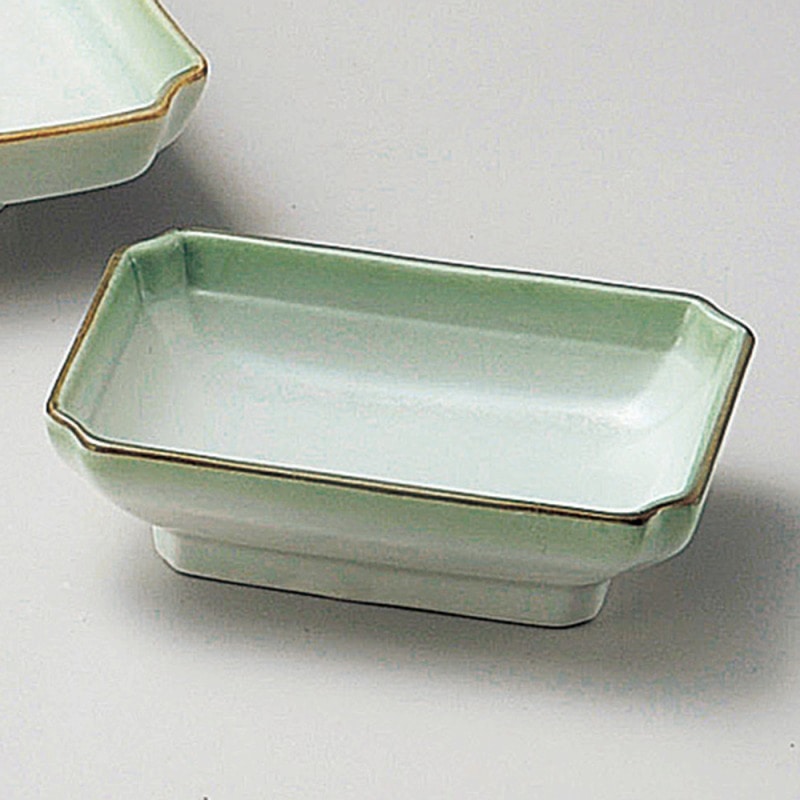 金正陶器 葵長角小皿 1個(ご注文単位1個)【直送品】