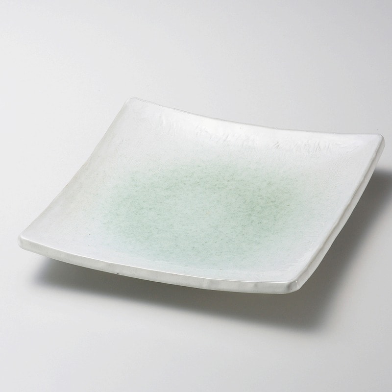 金正陶器 新緑10.0正角皿 1個(ご注文単位1個)【直送品】