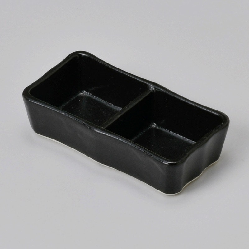 金正陶器 瀬戸黒二品皿(小) 1個(ご注文単位1個)【直送品】