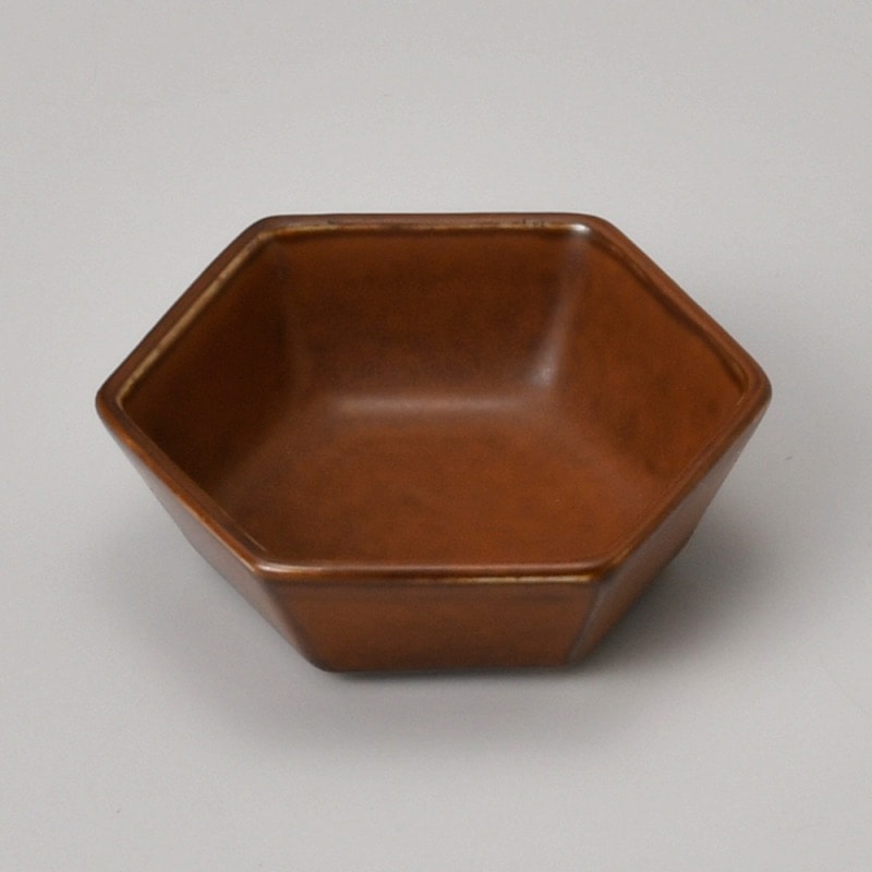 金正陶器 そば茶六角一品 1個(ご注文単位1個)【直送品】