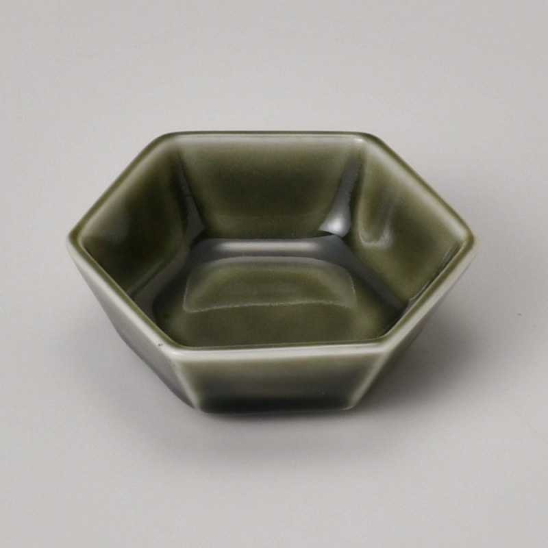 金正陶器 織部六角一品 1個(ご注文単位1個)【直送品】