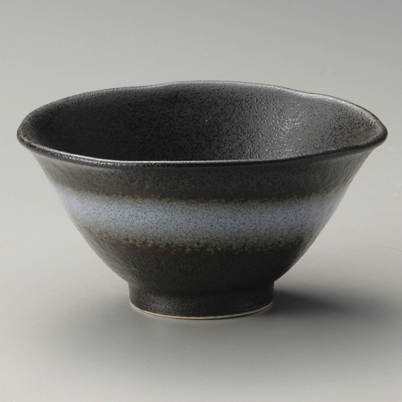 金正陶器 白吹黒水晶5.8丼 1個(ご注文単位1個)【直送品】
