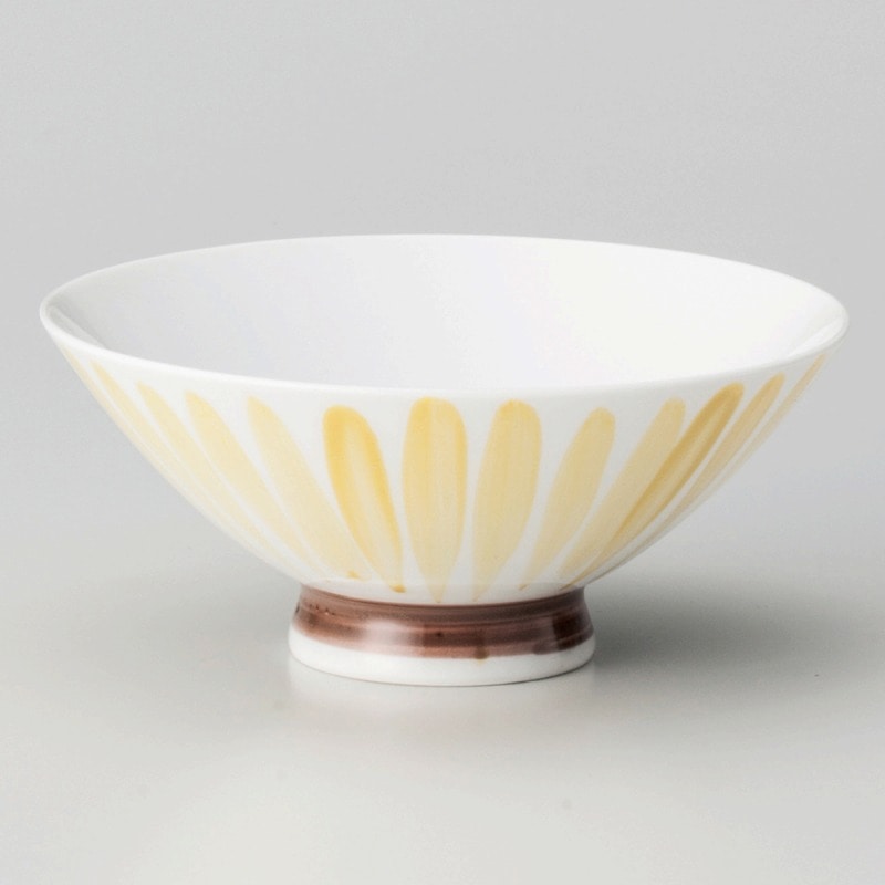 金正陶器 黄十草中平 1個(ご注文単位1個)【直送品】