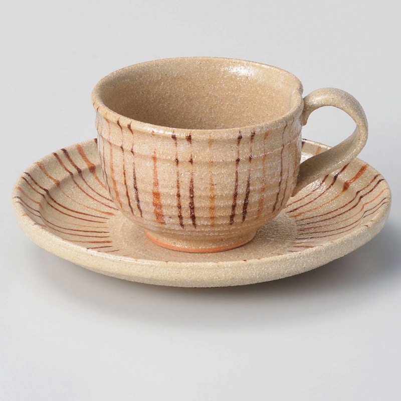 金正陶器 十草コーヒー皿 1個 ※ソーサー単品のみ(ご注文単位1個)【直送品】