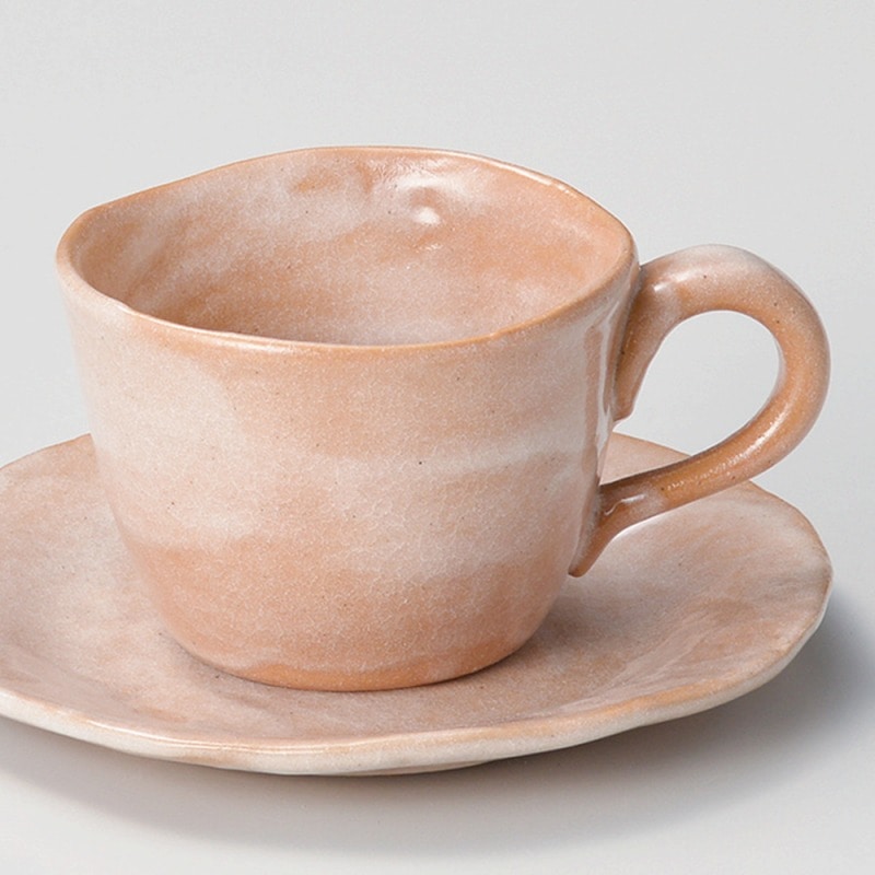 金正陶器 手造り風志野コーヒー碗 1個 ※カップ単品のみ(ご注文単位1個)【直送品】