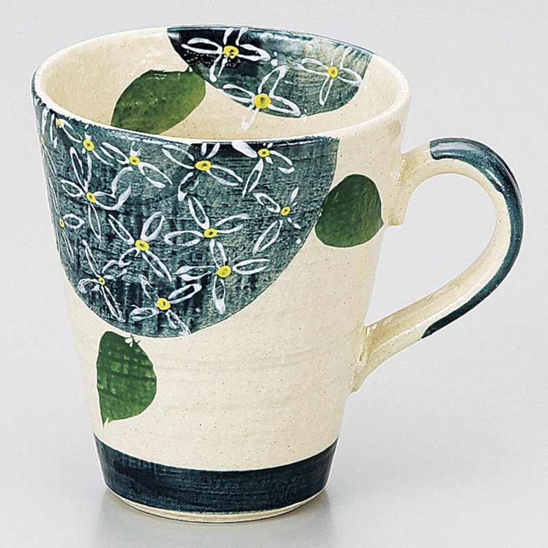 金正陶器 あじさい紺マグ 1個(ご注文単位1個)【直送品】