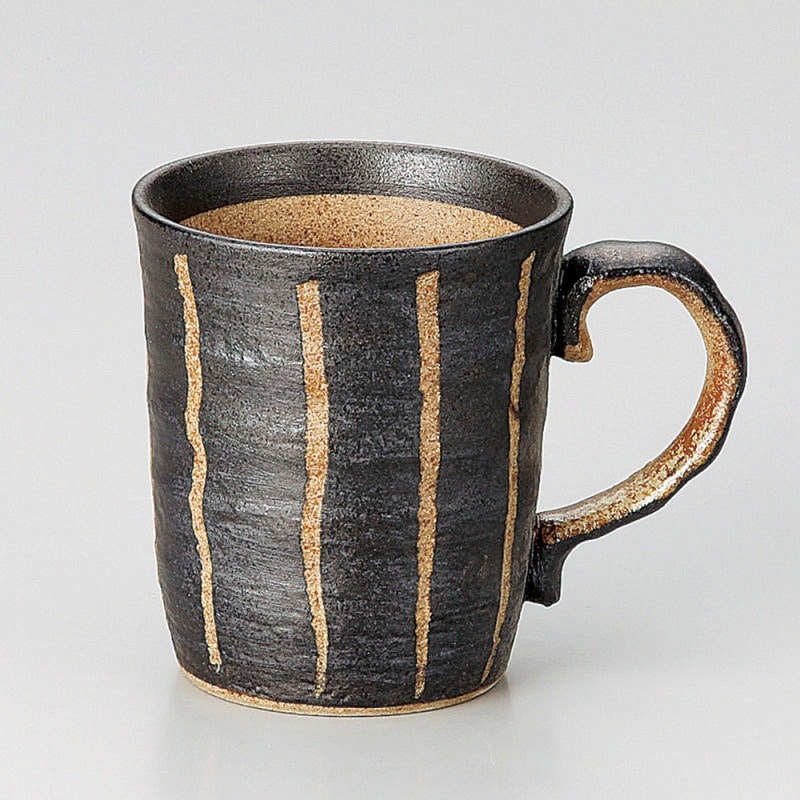 金正陶器 紺十草マグ 1個(ご注文単位1個)【直送品】