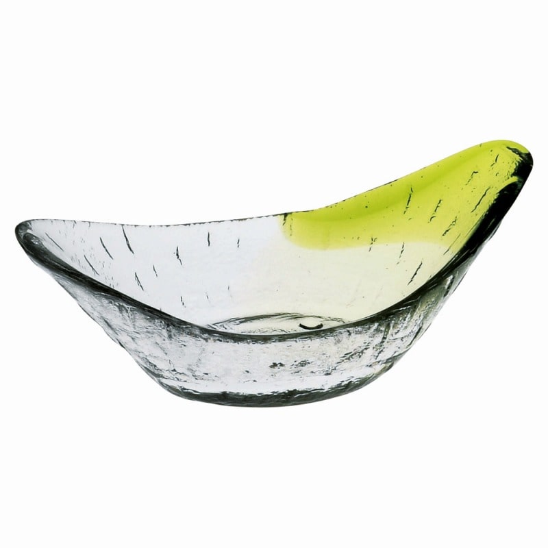 金正陶器 硝子ミニ小付浮舟 若草 1個(ご注文単位1個)【直送品】