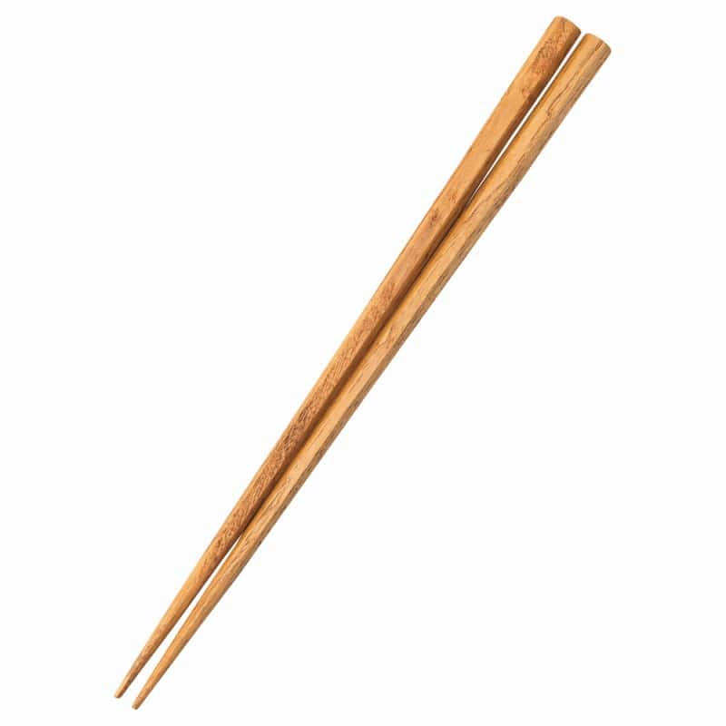 金正陶器 銘木六角箸 栗 1個（ご注文単位1個）【直送品】