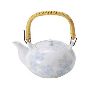 金正陶器 花のささやき京型土瓶 1個(ご注文単位1個)【直送品】