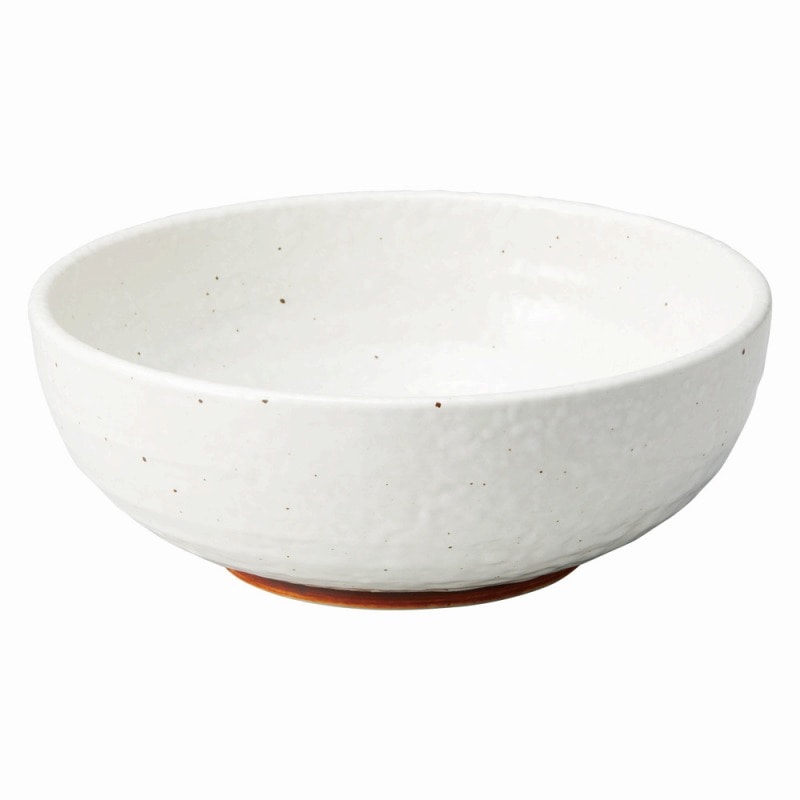 金正陶器 粉引石目7.0ボール 1個（ご注文単位1個）【直送品】