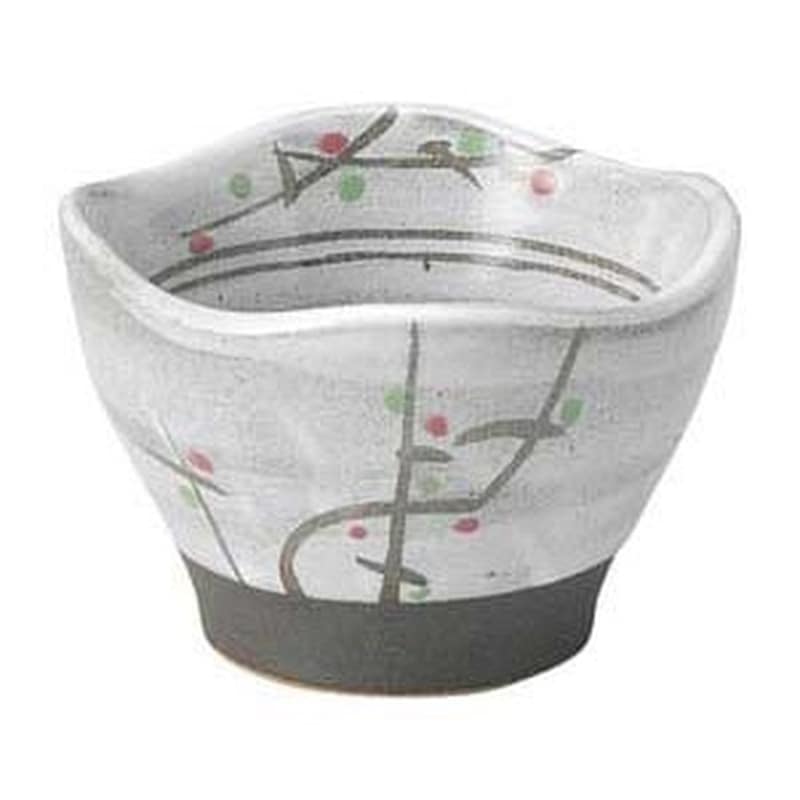 金正陶器 あけぼの(土物)四ツ山2.8小鉢 1個(ご注文単位1個)【直送品】