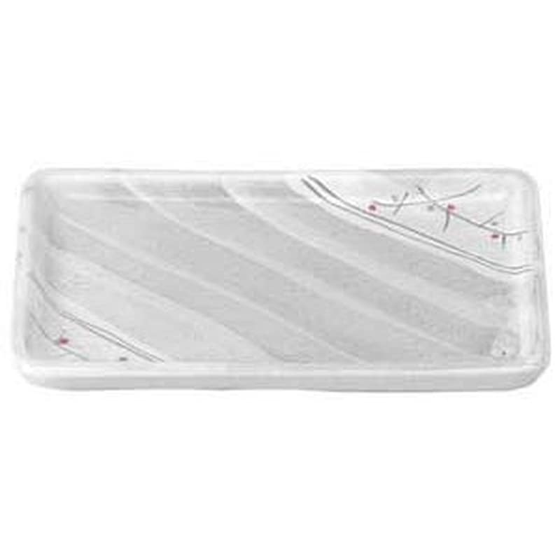 金正陶器 あけぼの(土物)四ツ足焼物皿 1個(ご注文単位1個)【直送品】