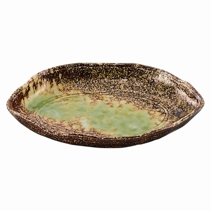 金正陶器 岩清水木の葉パスタ皿 1個(ご注文単位1個)【直送品】