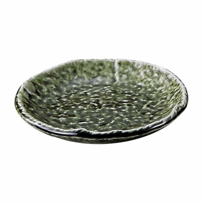 金正陶器 総織部9.0丸皿 1個(ご注文単位1個)【直送品】
