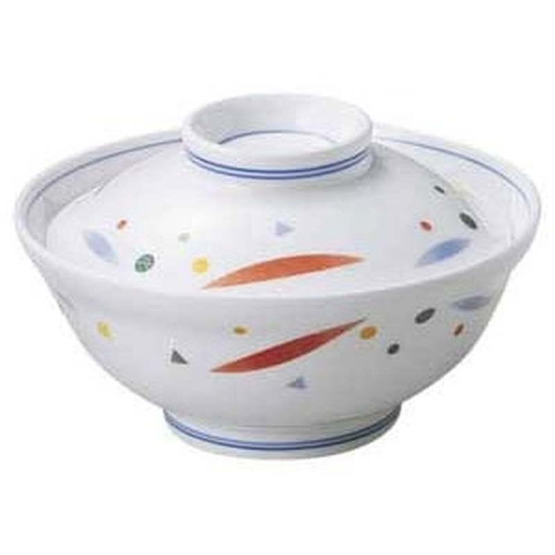 金正陶器 はなやぎ蓋丼(中)(身のみ) 1個(ご注文単位1個)【直送品】