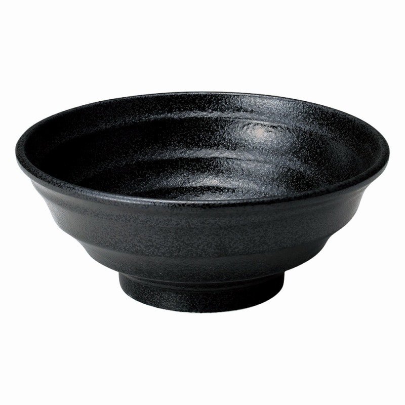 金正陶器 ゆらり黒結晶7.0丼 1個（ご注文単位1個）【直送品】