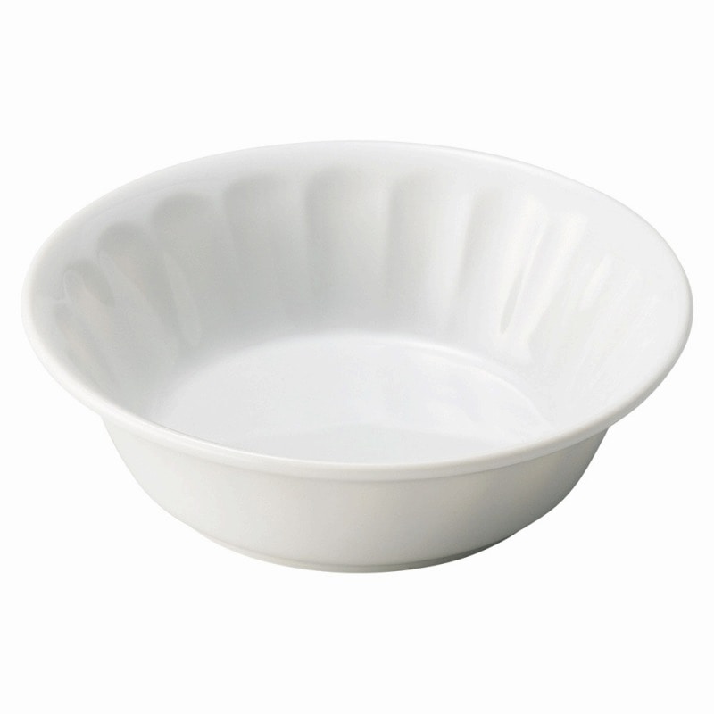 金正陶器 プルームホワイト15㎝ボウル 1個(ご注文単位1個)【直送品】