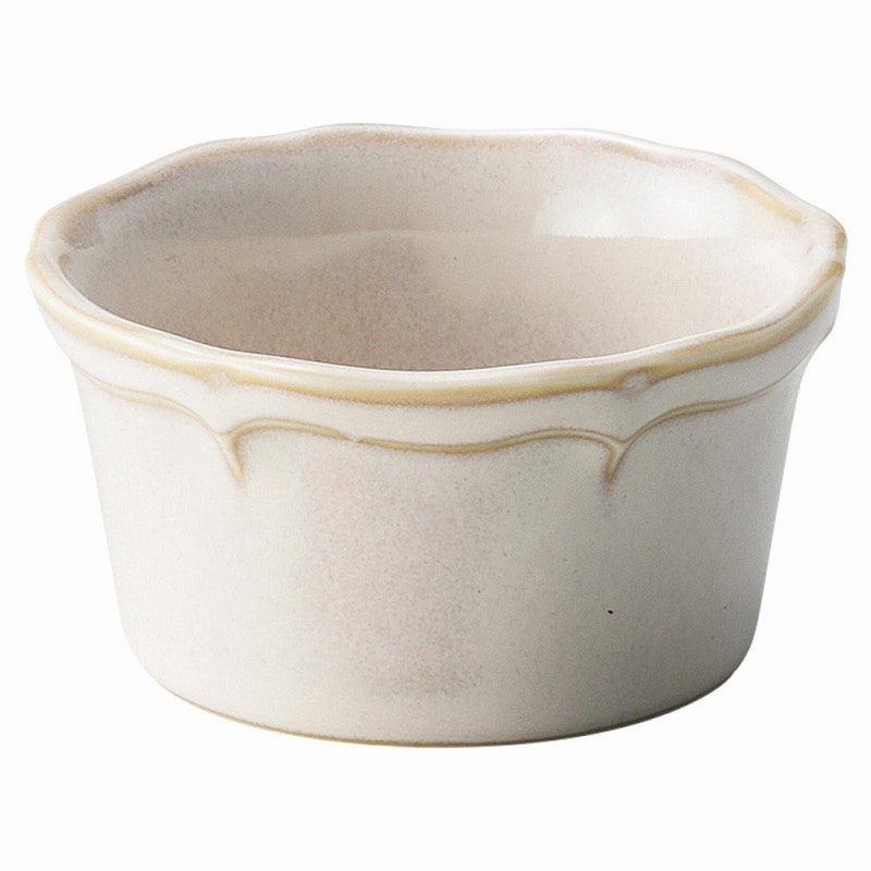 金正陶器 アンジュ ラフィネ小カップ(白) 1個(ご注文単位1個)【直送品】