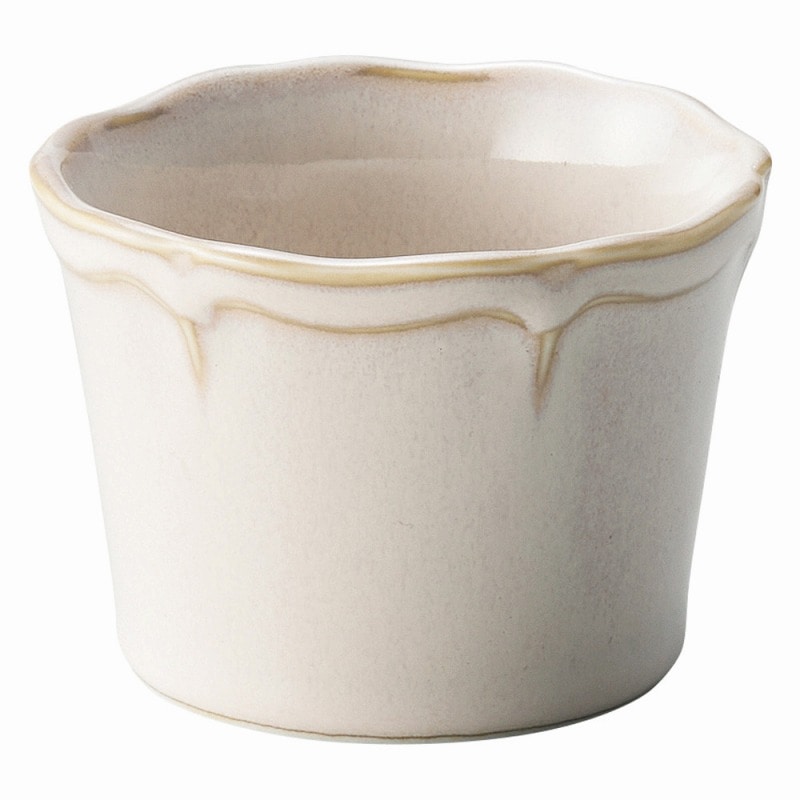 金正陶器 アンジュ ラフィネ大カップ(白) 1個(ご注文単位1個)【直送品】