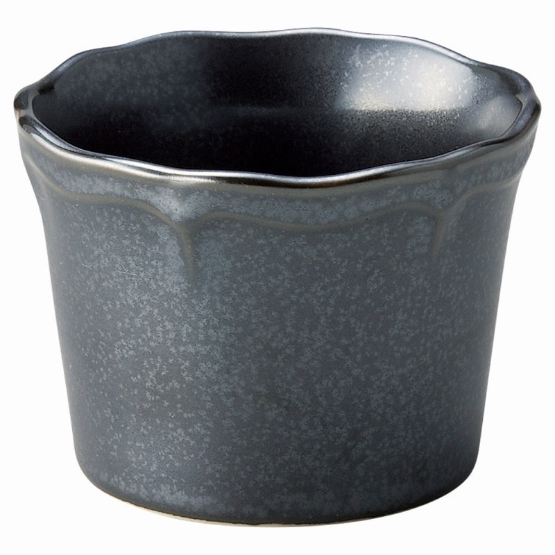 金正陶器 アンジュ ラフィネ大カップ(黒) 1個(ご注文単位1個)【直送品】