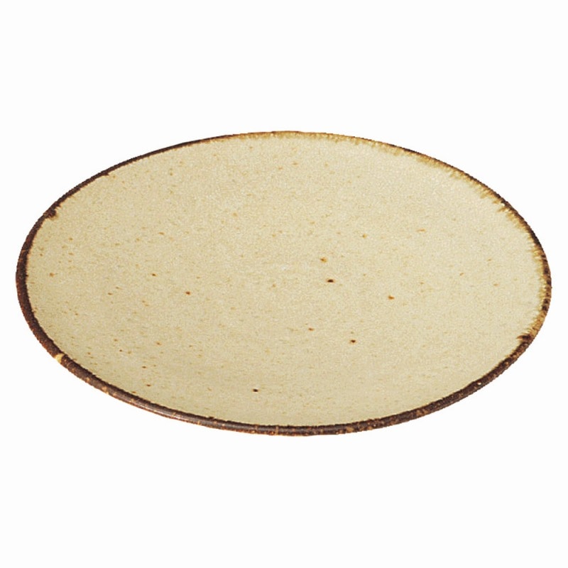 金正陶器 くつろぎ粉引 16㎝ケーキ皿 1個(ご注文単位1個)【直送品】