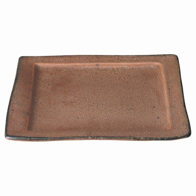 金正陶器 くつろぎアメ角皿 1個(ご注文単位1個)【直送品】