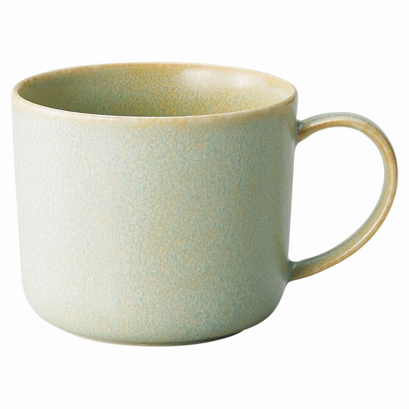金正陶器 シルバーグリーンマグカップ 1個(ご注文単位1個)【直送品】