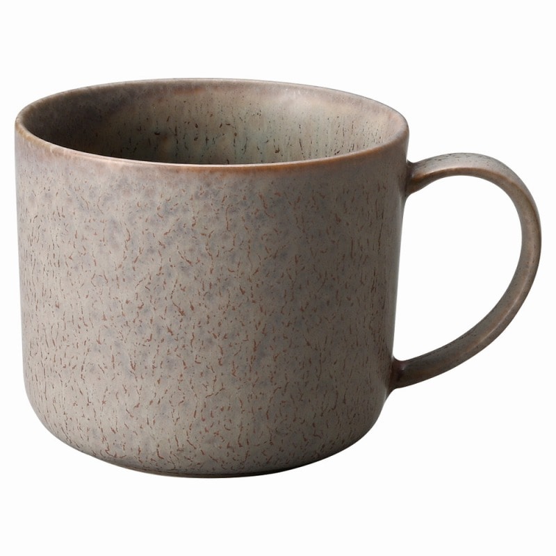 金正陶器 グレージュブラウンマグカップ 1個(ご注文単位1個)【直送品】