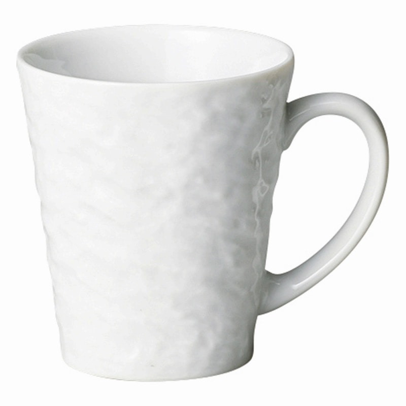 金正陶器 ペトラ ホワイトマグカップ 1個(ご注文単位1個)【直送品】