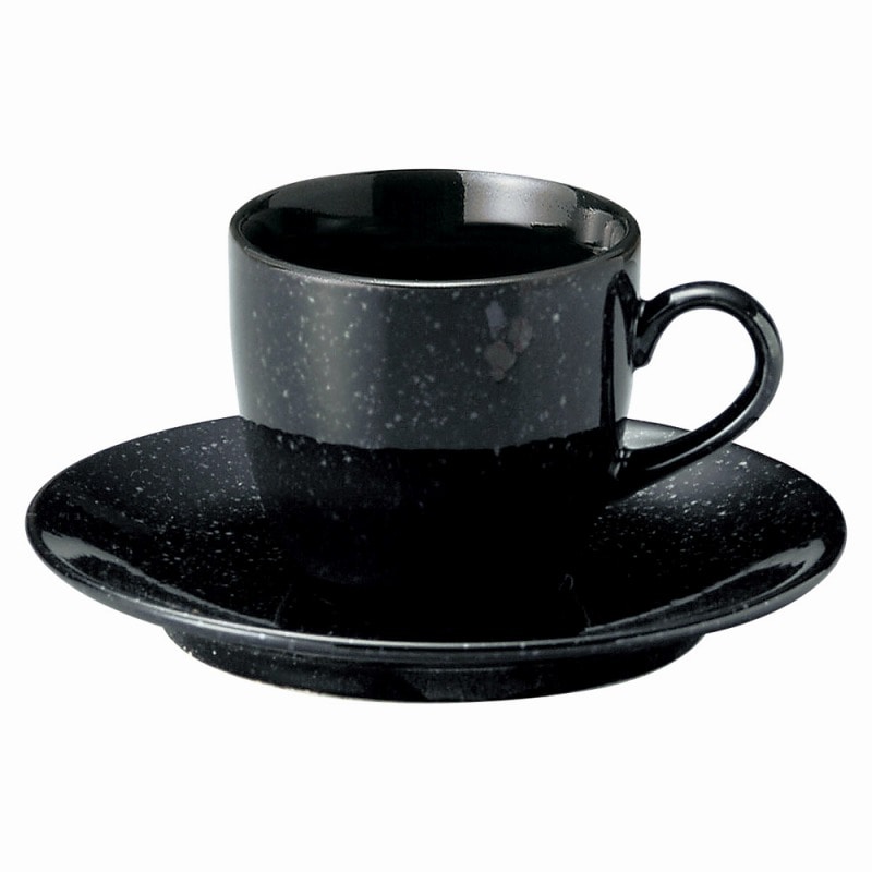 金正陶器 黒御影コーヒー碗 1個 ※カップ単品のみ(ご注文単位1個)【直送品】