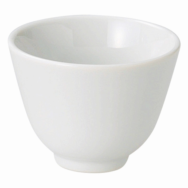 金正陶器 白中華厚口7.2㎝リン煎茶 1個(ご注文単位1個)【直送品】