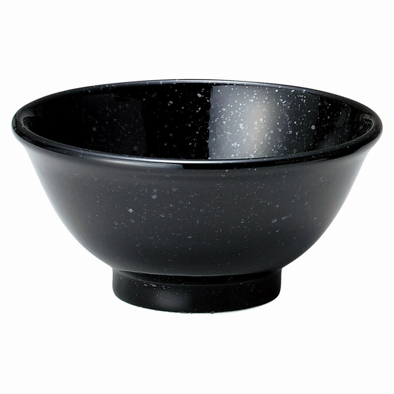 金正陶器 ニューチャイナ(黒・赤)黒反4.2碗 1個(ご注文単位1個)【直送品】