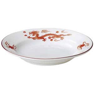 金正陶器 朱天竜8吋スープ 1個(ご注文単位1個)【直送品】