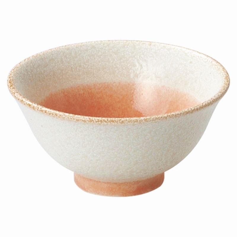 金正陶器 釉彩(若草・ピンク)ピンク4.0スープ碗 1個(ご注文単位1個)【直送品】
