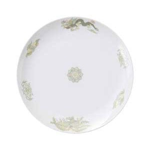金正陶器 緑鳳竜10吋丸皿 1個（ご注文単位1個）【直送品】