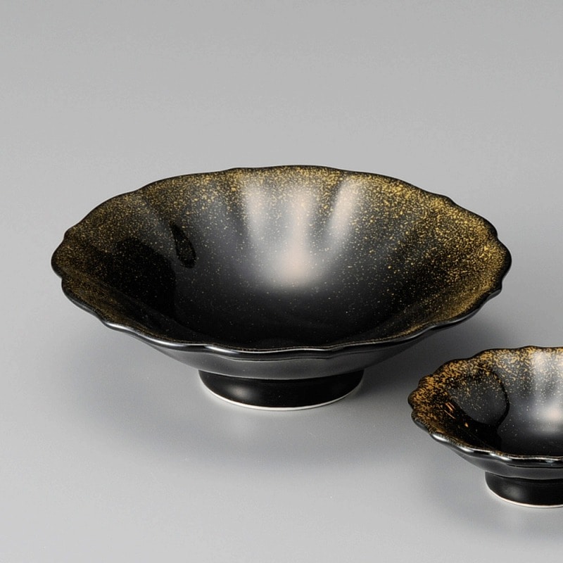 金正陶器 蒔絵花形向付 1個(ご注文単位1個)【直送品】