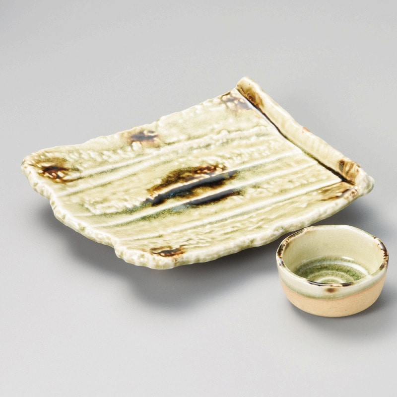 金正陶器 ビードロちぎり向付 1個(ご注文単位1個)【直送品】