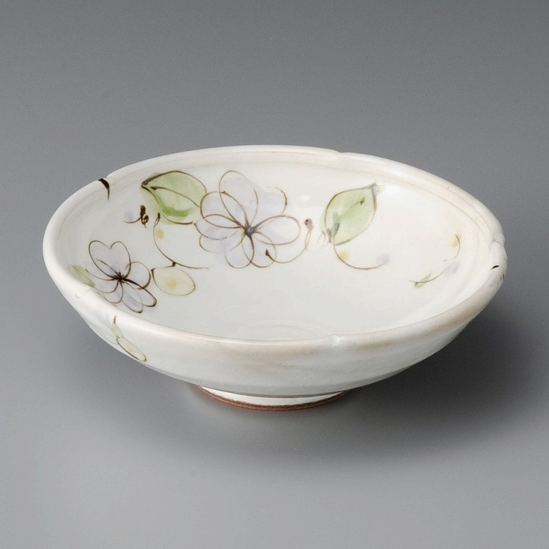 金正陶器 粉引ライラック花鉢(中) 1個(ご注文単位1個)【直送品】