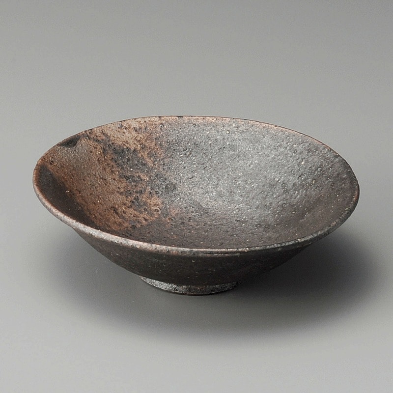 金正陶器 黒窯変向付 1個(ご注文単位1個)【直送品】