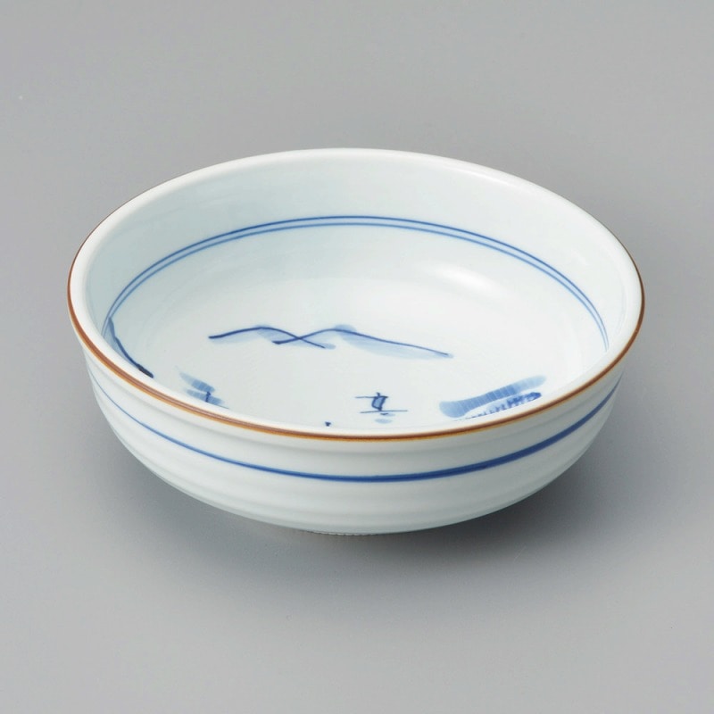 金正陶器 (強)渕錆山水5.5丸鉢 1個(ご注文単位1個)【直送品】