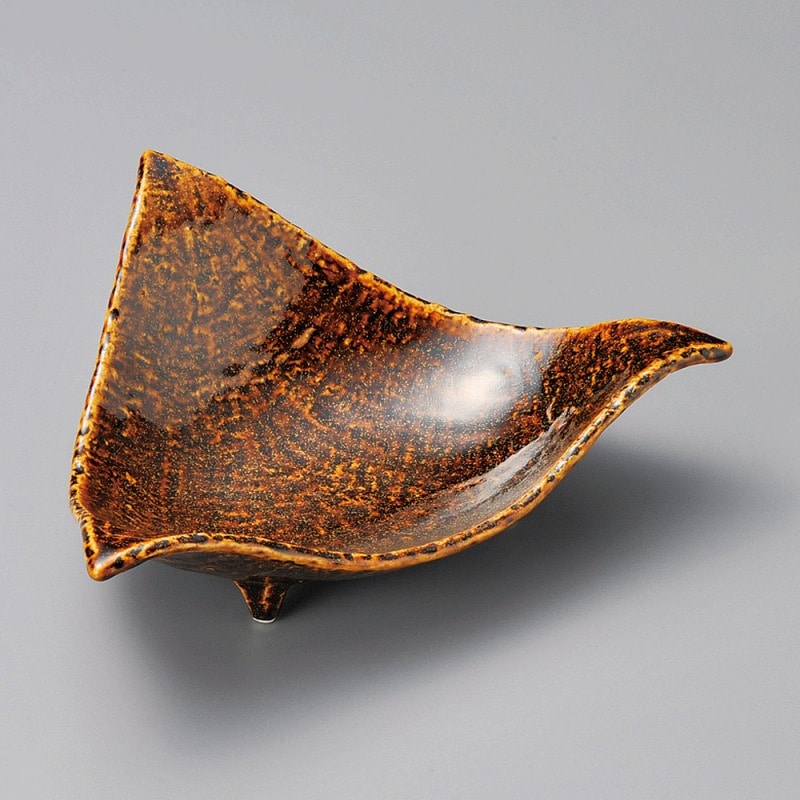 金正陶器 飴結晶三つ山向付 1個(ご注文単位1個)【直送品】