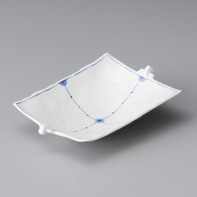 金正陶器 十文字小花耳付向付 1個(ご注文単位1個)【直送品】