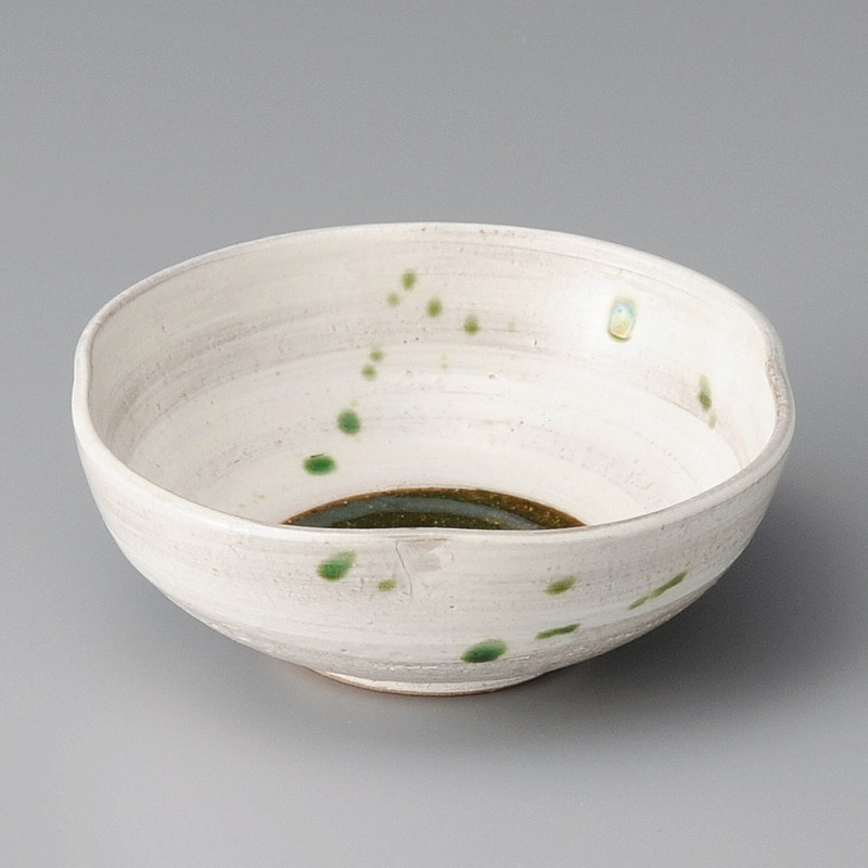 金正陶器 粉引織部散し四方押し鉢 1個(ご注文単位1個)【直送品】