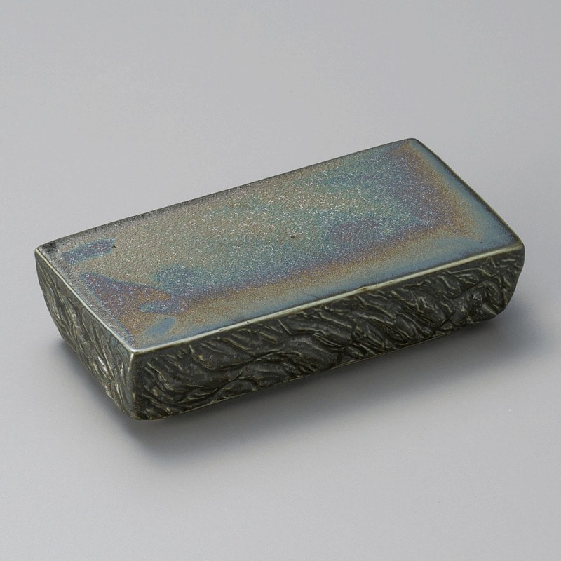 金正陶器 SVA岩石長角プレート 1個(ご注文単位1個)【直送品】