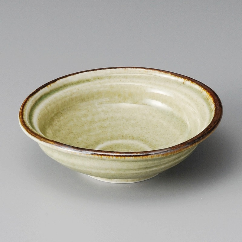 金正陶器 渕錆灰釉4.8煮物鉢 1個(ご注文単位1個)【直送品】
