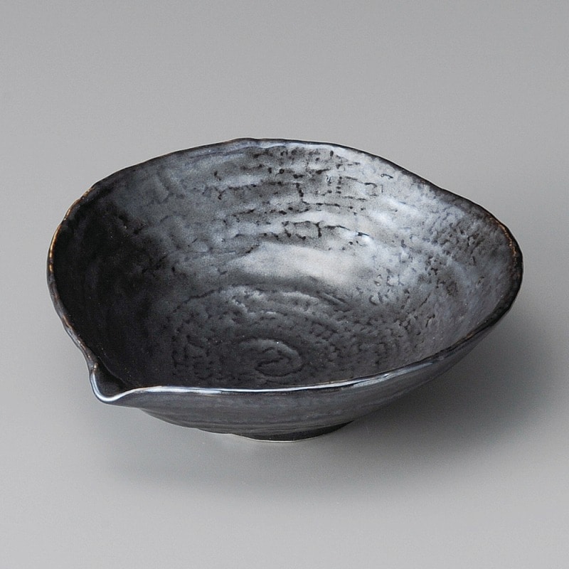 金正陶器 鉄結晶片口煮物鉢 1個(ご注文単位1個)【直送品】