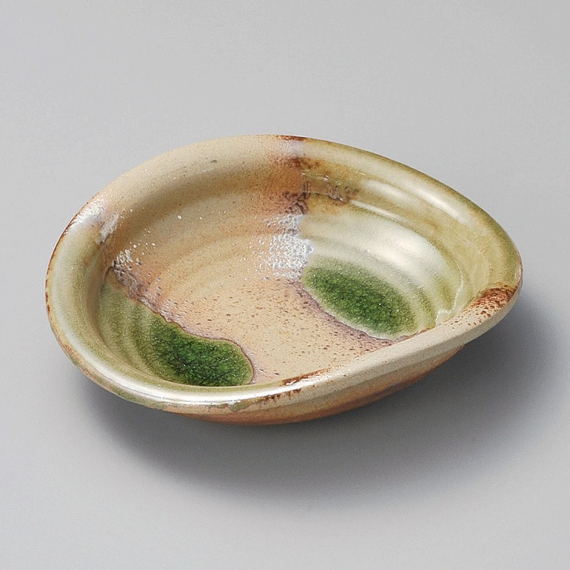 金正陶器 織部たわみ煮物鉢 1個(ご注文単位1個)【直送品】