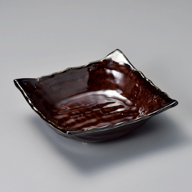 金正陶器 飛鳥琥珀煮物鉢 1個(ご注文単位1個)【直送品】